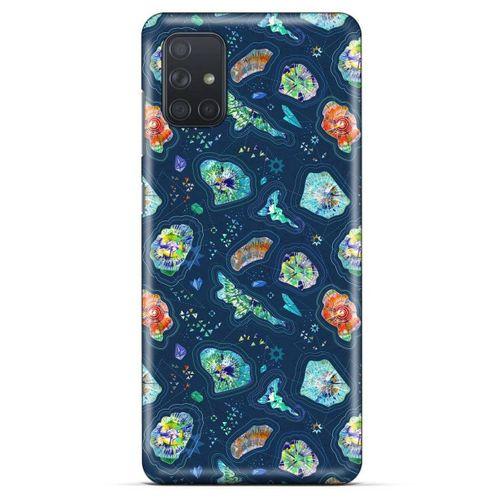 Samsung Galaxy M51 Kılıf Baskılı Özel Seri Taşlı (45) Liquid Air Kılıf