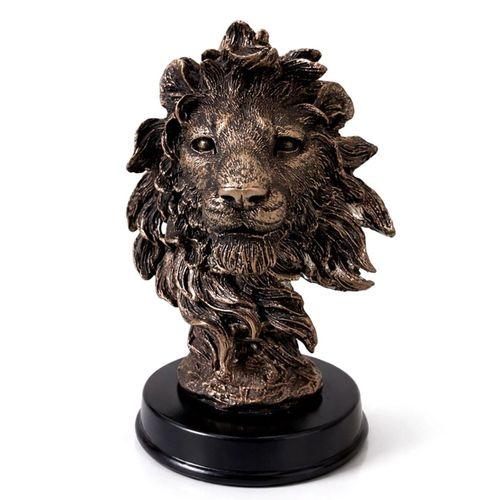 13x9 Cm Polyester Aslan Büstü