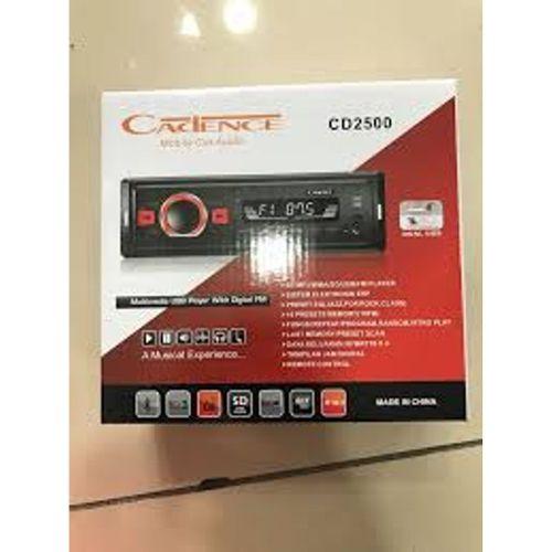 Cadence CD2500 Bluetoothlu Çift USBli Hafıza Kartlı Oto Teyp