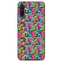 Graffitix (34) Desenli Silikon Kapak Xiaomi Mi A3 Kılıf