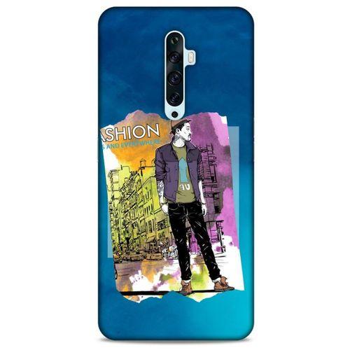 Sokak Modası 57 Oppo Reno 2z Kılıf Desenli Silikon
