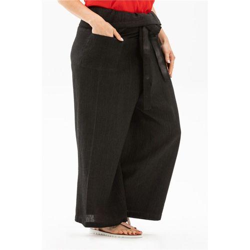 Kadın Şile Bezi Thai Balıkçı Yazlık Pantolon Füme Fm