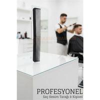 Kuaför Saç Kesim Tarağı - Profesyonel Eğimli Tasarım Berber Kesim Tarağı