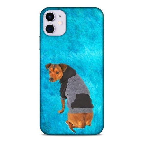 Apple Iphone 11 Kılıf Köpek Kıyafetleri (34) Slim Armor Kılıf Kapişonlu Sweet