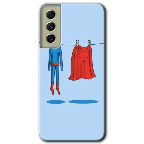 MRCİLETİSİM Samsung Galaxy S21 FE Kılıf HD Desen Baskılı Arka Kapak + Temperli Cam - İzin Günü