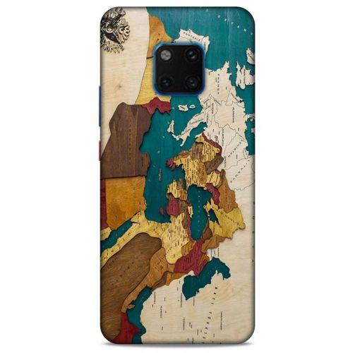 Huawei Mate 20 Pro Uyumlu Kılıf Ottoman (15) Antişok Kılıf Osmanlı Haritası