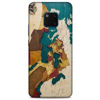 Huawei Mate 20 Pro Uyumlu Kılıf Ottoman (15) Antişok Kılıf Osmanlı Haritası