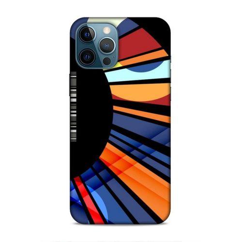 Apple iPhone 12 Pro Max Uyumlu Kılıf Insomnia (3) Kapak Siyah Turuncu