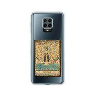 Redmi Note 9 Pro The Star Desenli Premium Şeffaf Silikon Kılıf