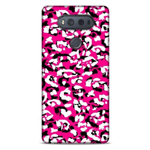 LG K61 Uyumlu Kılıf Pembe Delisi (31) TPU Kılıf Kamuflaj