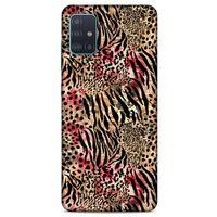Animax Leopar Zürafa Samsung Galaxy A51 Kılıf Desenli Silikon