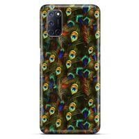 Alcatel 3x 2020 Kılıf Desenli Özel Seri Tüyler (11) Tam Koruma