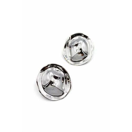 Plaka Küpe - Gümüş