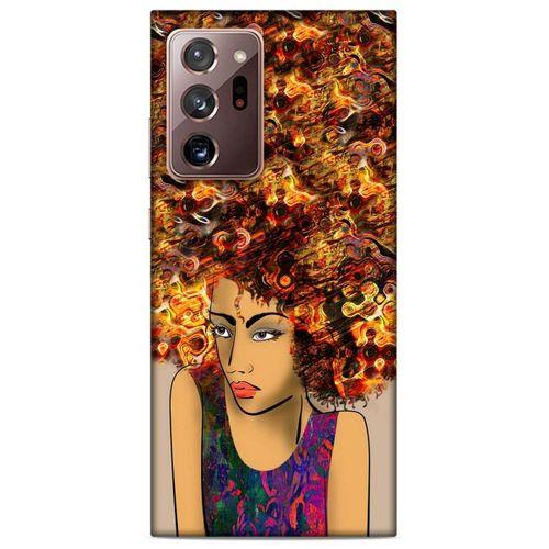 Lopard Samsung Galaxy Note 20 Ultra Uyumlu Kılıf Sürreal Yüzler ♀ (15) Antişok Kılıf Baskılı