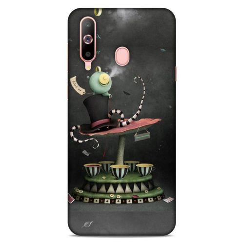 Lopard Samsung Galaxy A60 Uyumlu Kılıf Manipülasyon ☻ (44) Tough Armor Kılıf Desenli