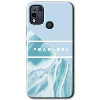 İnfinix Hot 10 Play Kılıf HD Desen Baskılı Arka Kapak - Fearless