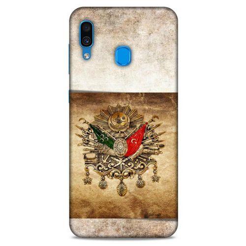 Samsung Galaxy A30 Uyumlu Kılıf Ottoman (11) Tam Koruma Tuğra