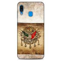 Samsung Galaxy A30 Uyumlu Kılıf Ottoman (11) Tam Koruma Tuğra