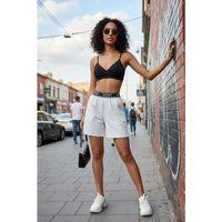 Kadın Siyah Kapsız Crop Top Bluz Sırtı Açık Esnek Kumaş Şık Kadın Üst Giyim