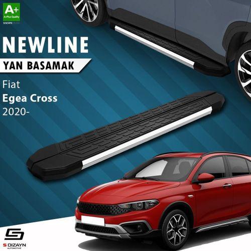 S-Dizayn Fiat Egea Cross NewLine Krom Yan Basamak 183 Cm 2020 Üzeri A+ Kalite