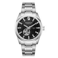 Quantum QMG1192.350 Otomatik Çelik Gri Siyah Kadran 10 ATM 41 mm Erkek Kol Saati