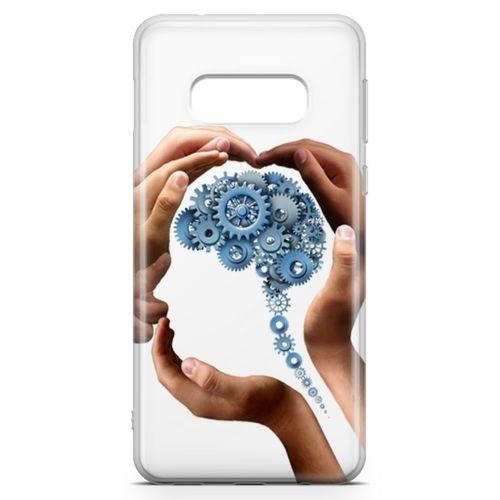 Samsung Galaxy S10e Kılıf Beyin Makinesi Arka Kapak Koruma Desenli Full Koruyucu