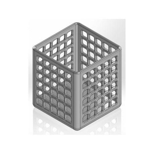 Kare Kalem Kupası Dikdörtgen Delikler ile (Bu ürün Sadece Plastik parçadır - Almadan Önce Soru Sorabilirsiniz)