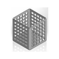 Kare Kalem Kupası Dikdörtgen Delikler ile (Bu ürün Sadece Plastik parçadır - Almadan Önce Soru Sorabilirsiniz)