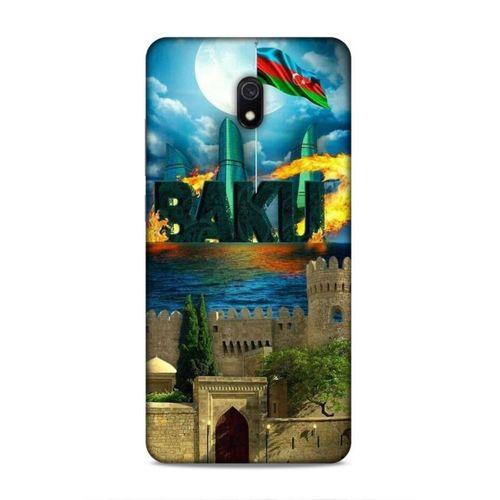 Xiaomi Redmi 8A Uyumlu Kılıf Azarbaijan (50) Shockproof Kılıf Bakü Simgeler