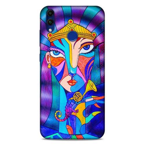 Lopard Huawei Honor 8C Uyumlu Kılıf Sürreal Yüzler ♀ (49) Ultra Silikon Kılıf Baskılı