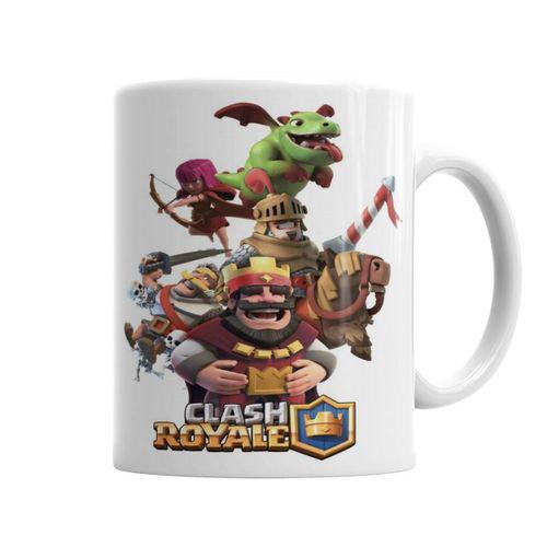 Clash Royale Red King Kupa Bardak Porselen