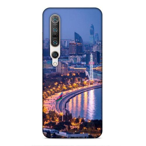 Xiaomi Mi 10 Pro Uyumlu Kılıf Azarbaijan (29) Arka Koruma Kılıfı Akşam Şehir