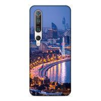 Xiaomi Mi 10 Pro Uyumlu Kılıf Azarbaijan (29) Arka Koruma Kılıfı Akşam Şehir