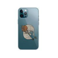 iPhone 12 Pro Max Olive Branch Premium Şeffaf Telefon Kılıfı
