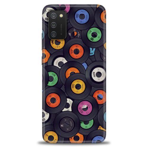 Samsung Galaxy A03S Kılıf HD Baskılı Kılıf - Plaklar + Tam Ekran Koruyucu