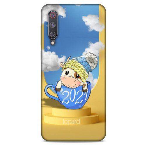 Xiaomi Mi 9 Kılıf FunnyMaX (3) Kapak Sarı Kupa Köpek