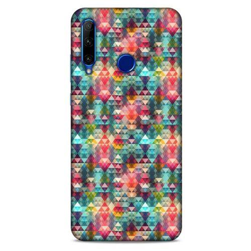 Geometrix 48 Huawei Honor 20 Lite Kılıf Silikon Kapak