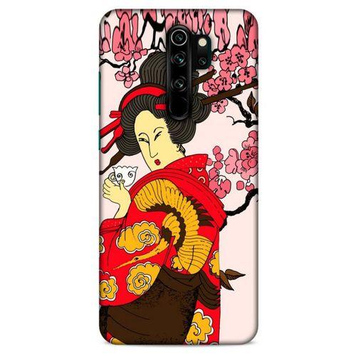 Xiaomi Redmi Note 8 Pro Kılıf Japonya (10) Full Koruma Kılıfı Japon Geyşa