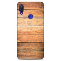 Lopard Xiaomi Redmi Note 7 Pro Uyumlu Kılıf Wood'X (13) Silikon Kap Baskılı