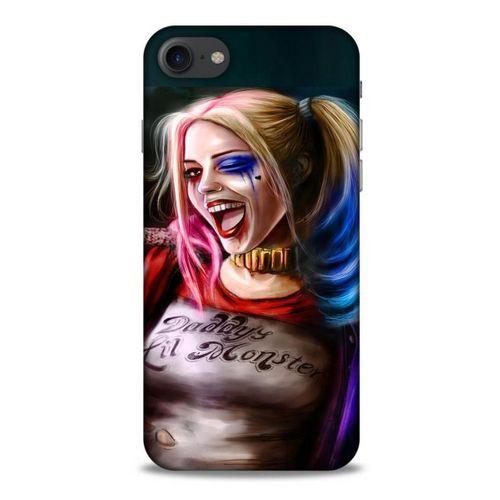 Apple Iphone 8 Uyumlu Kılıf Harley Quinn (8) Baskılı Kılıf Siyah