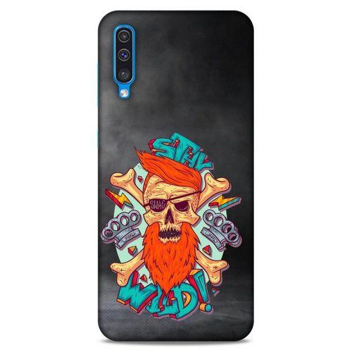 Lopard Samsung Galaxy A30s Uyumlu Kılıf Tattoo's (33) Hybrid Kılıf Stay Wild