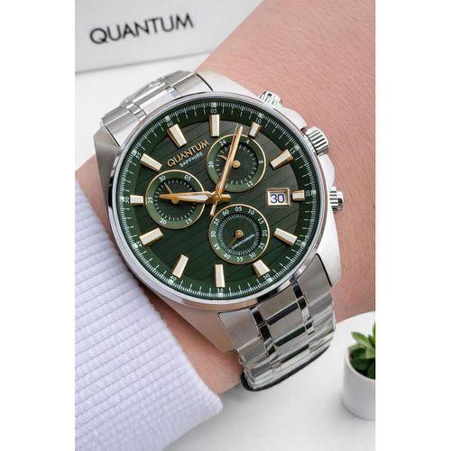 Quantum Sapphire Camlı İtalyan Bileklik Hediyeli 2 Yıl Garantili 10 Atm Erkek Kol Saati 1122.370