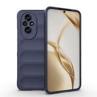 Honor 200 Kılıf Esnek TPU Oyuklu Arka Yüzey Tasarımlı Zore Etnik Silikon Kapak