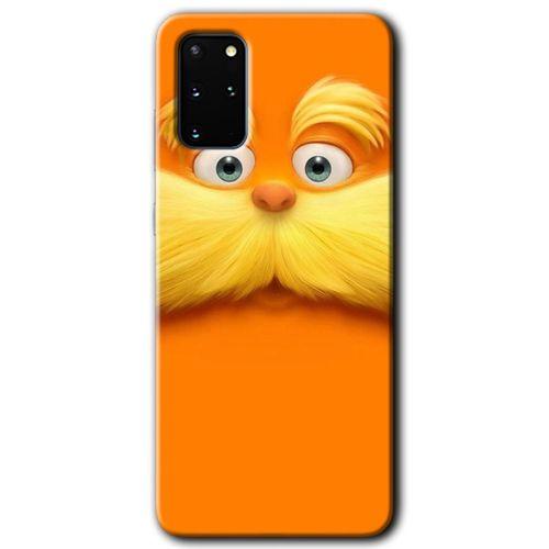 Galaxy S20 Plus Kılıf HD Desen Baskılı Arka Kapak - Garfield + Kırılmaz Cam