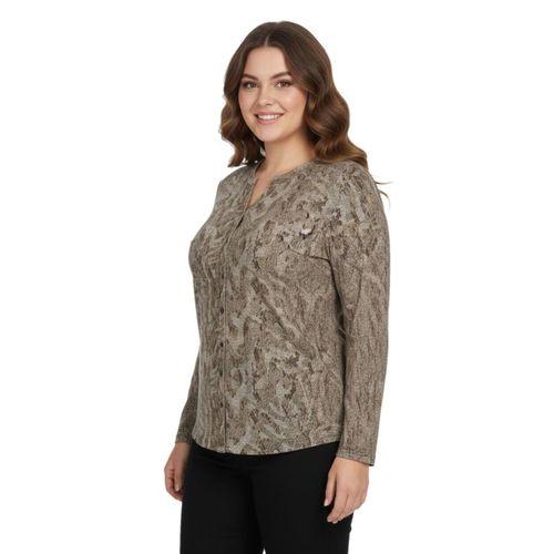 Kadın Yumoş Düğmeli Modelli Bluz BGL-ST05133