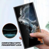 SAM S24 ULTRA – (Parmak izi çalıştırıyor) Kırılmaz Cam Ekran Koruyucu