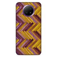 Lopard Xiaomi Redmi Note 9 5g Uyumlu Kılıf Wood'X (35) Fit Design Kılıf Baskılı