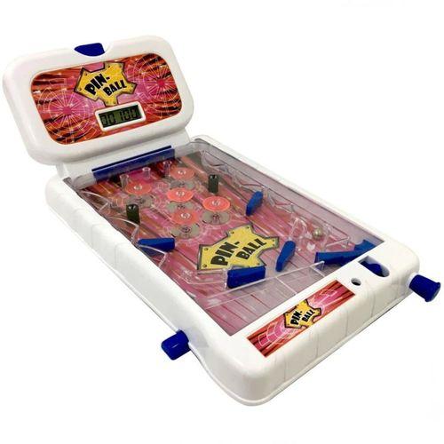 Çocuk Işıklı Sesli Pilli Pinball Arcade Oyunu