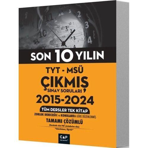 TYT MSÜ Son 10 Yılın Çıkmış Soruları Çap Yayınları