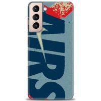 Samsung Galaxy S21 Plus Kılıf HD Baskılı Kılıf - Airs + Tam Ekran Koruyucu